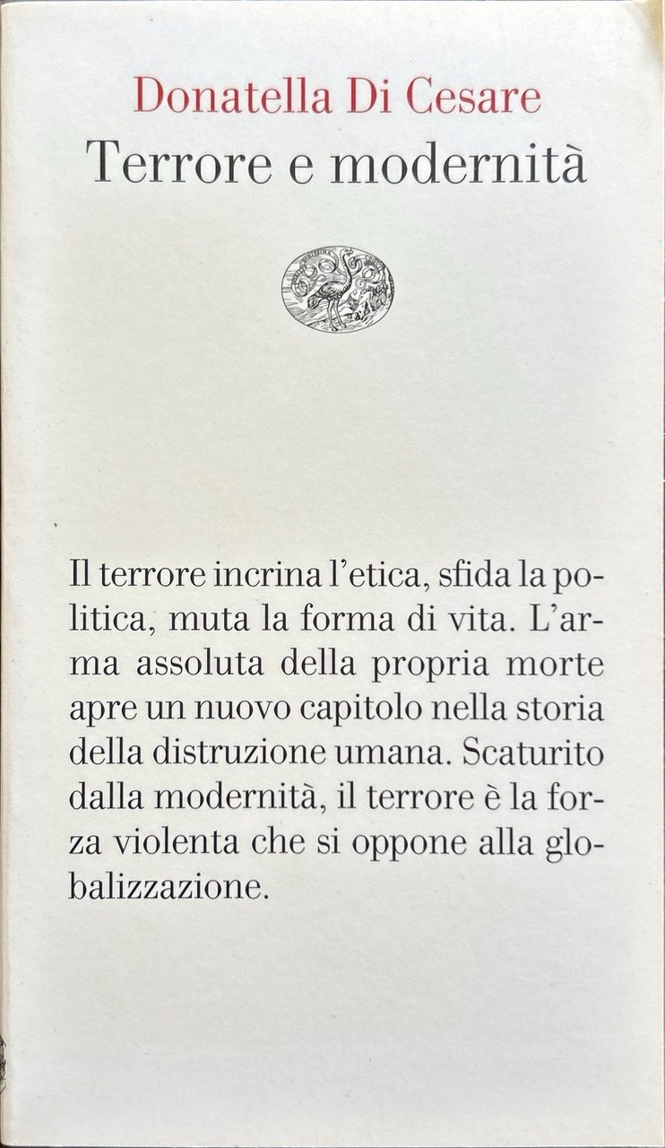 Terrore e modernità | Immagine principale