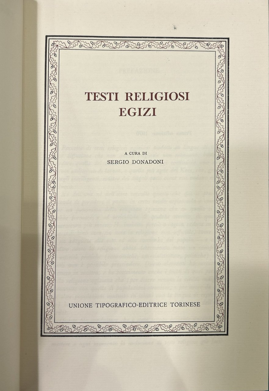 Testi religiosi egizi