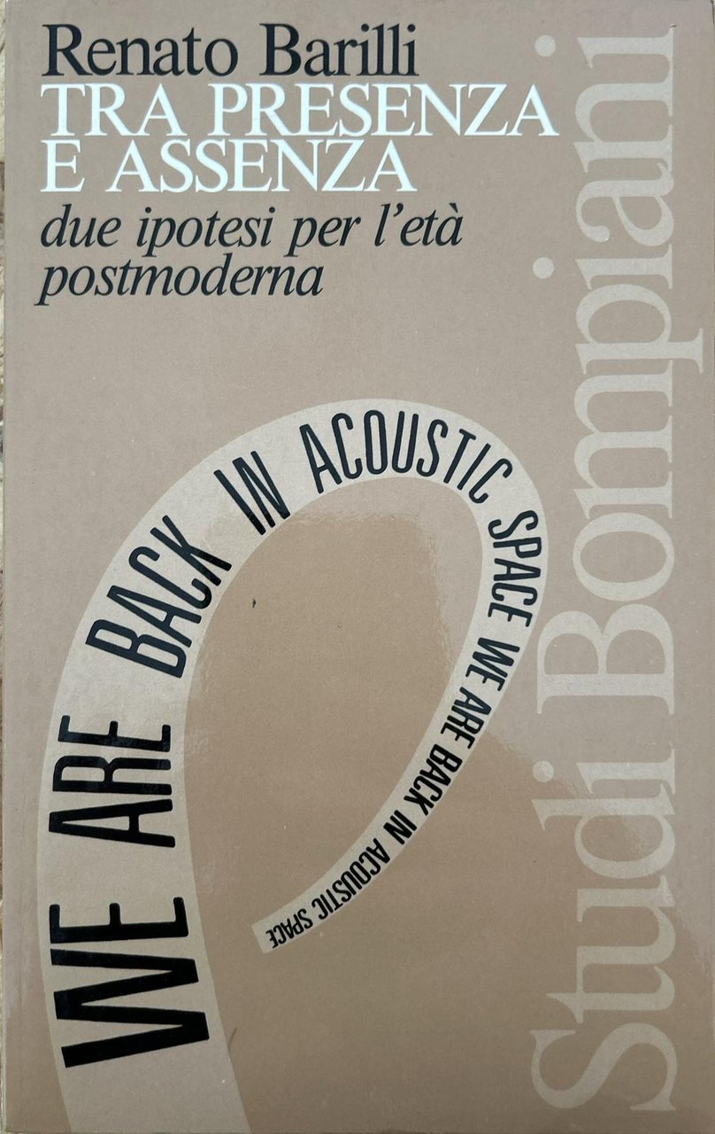 Tra presenza e assenza. Due ipotesi per l'età postmoderna | Immagine principale