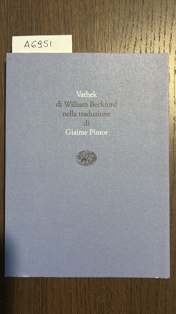 Vathek | Immagine principale