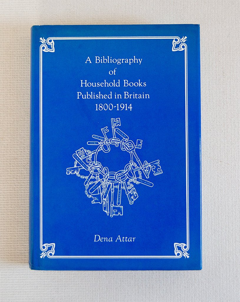 A Bibliography of Household Books Published in Britain 1800 - …