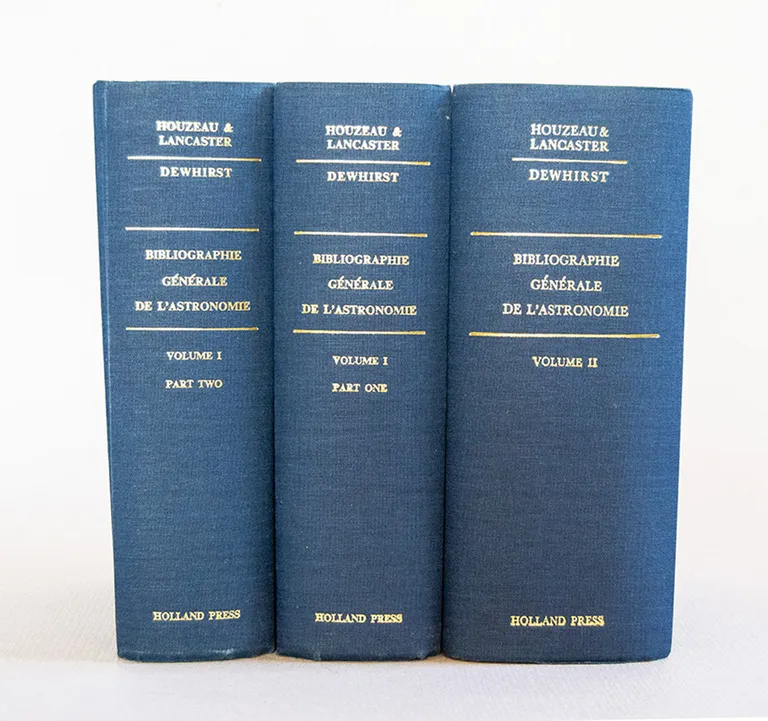 Bibliographie Générale de l'Astronomie jusqu'en 1880.