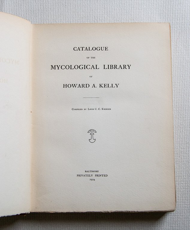 Catalogue of the Mycological Library of Howard A. Kelly. | Immagine Gallery 1