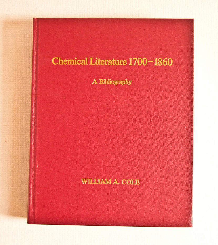 Chemical Literature 1700 - 1860. A Bibliography with Annotations Detailed …