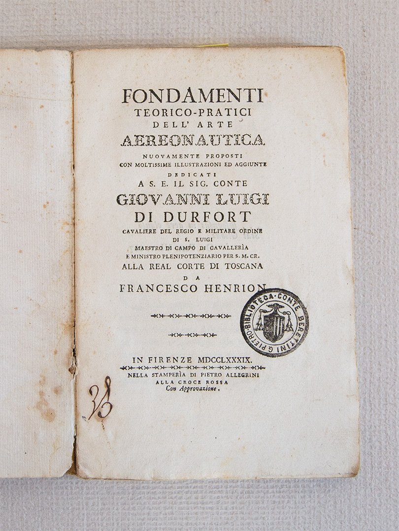 Fondamenti teorico-pratici dell'arte aereonautica nuovamente proposti con moltissime illustrazioni e …