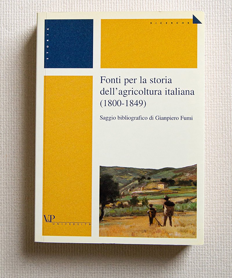 Fonti per la Storia dell'Agricoltura Italiana (1800-1849)