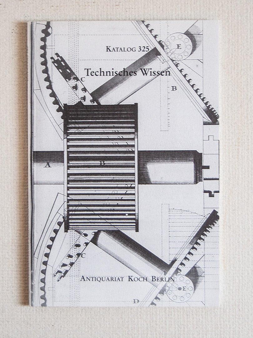 Katalog 325 Technisches Wissen mit einem Anhang Militaria.
