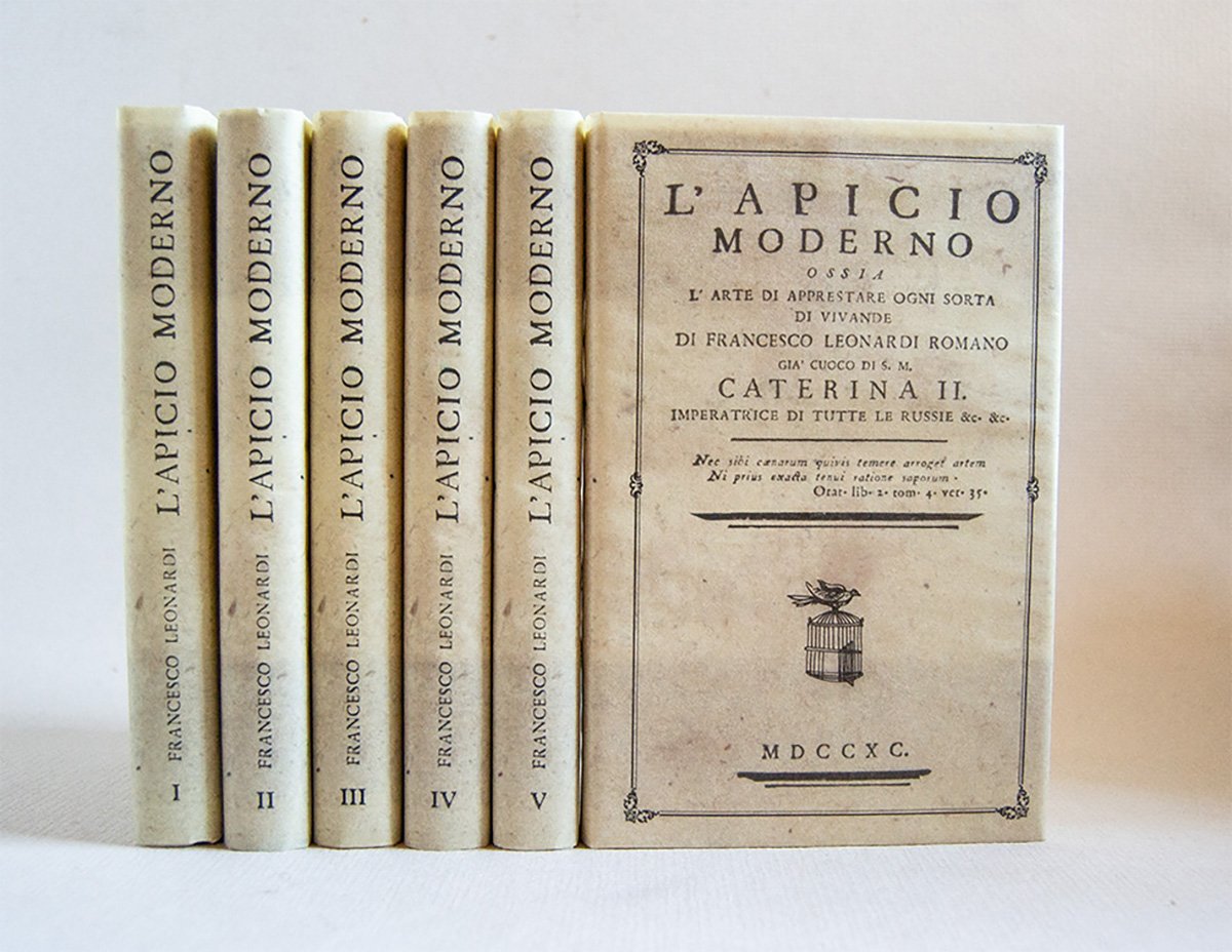 L'Apicio Moderno ossia l'arte di apprestare ogni sorta di vivande.