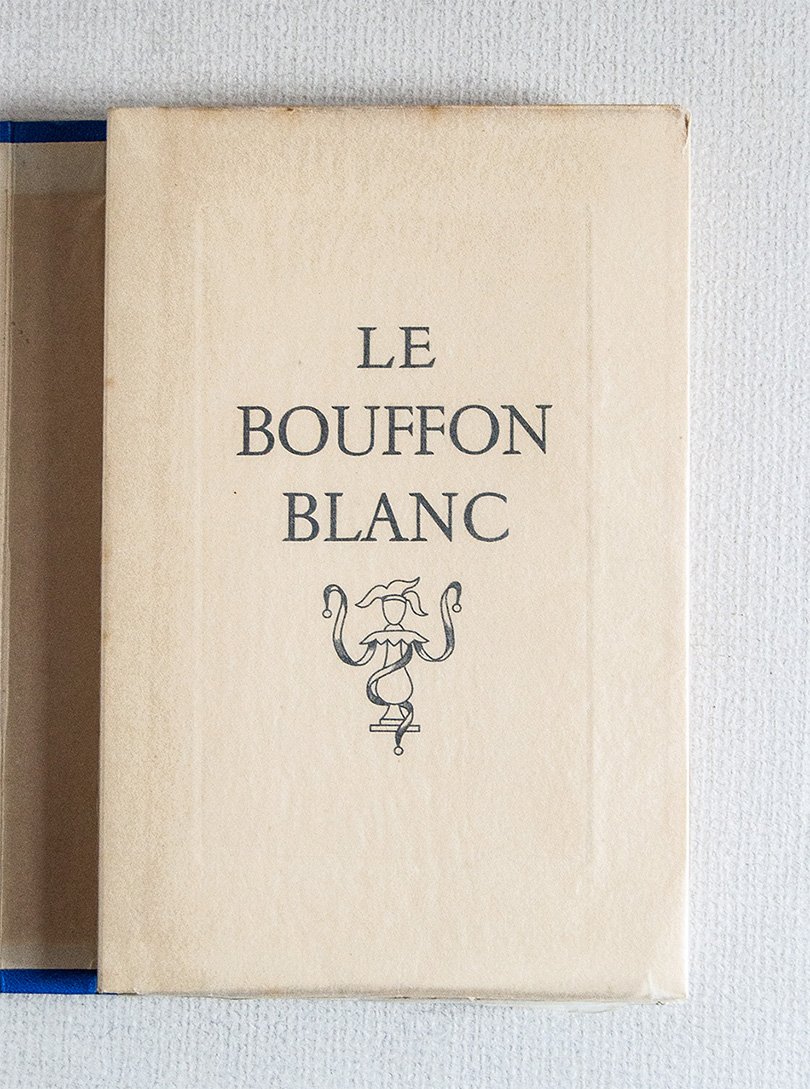 Le Bouffon Blanc. Pointes seches originales de Eugène Corneau