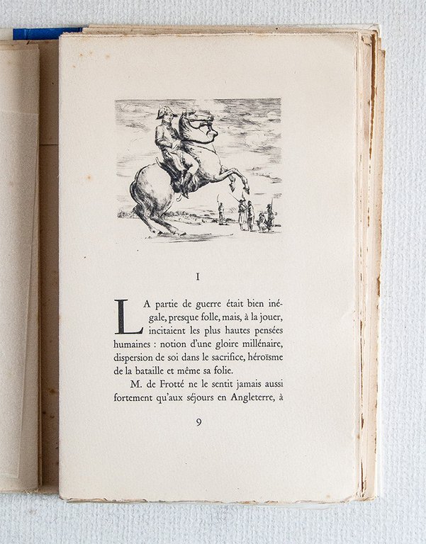 Le Bouffon Blanc. Pointes seches originales de Eugène Corneau