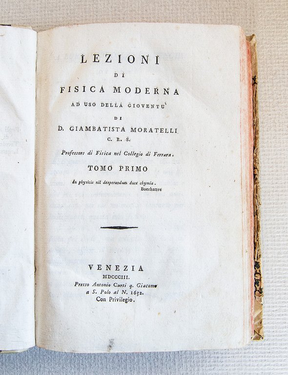 Lezioni di fisica moderna ad uso della gioventù