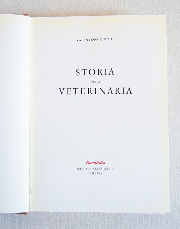 Storia della Veterinaria