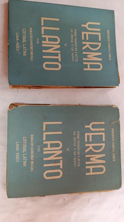Yerma – Llanto por Ignacio Sanchez Mejías.