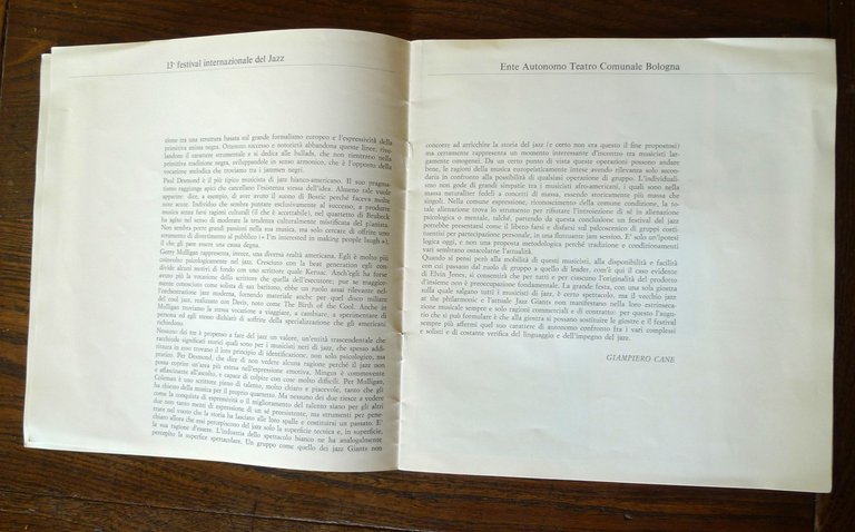 13° FESTIVAL INTERNAZIONALE DEL JAZZ,Bologna '72[Cannonball Adderley,Mingus,Monk | Immagine Gallery 4