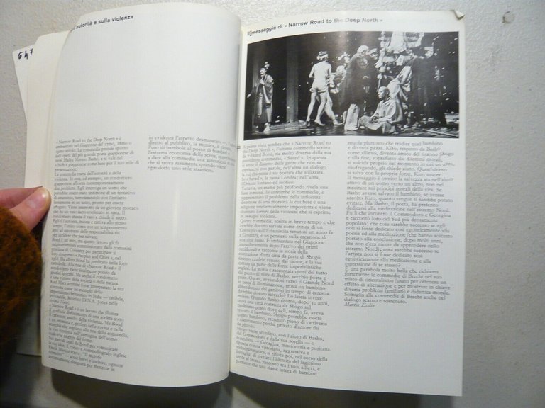 28° FESTIVAL INTERNAZIONALE DEL TEATRO DI POSA, 1969[Biennale Venezia