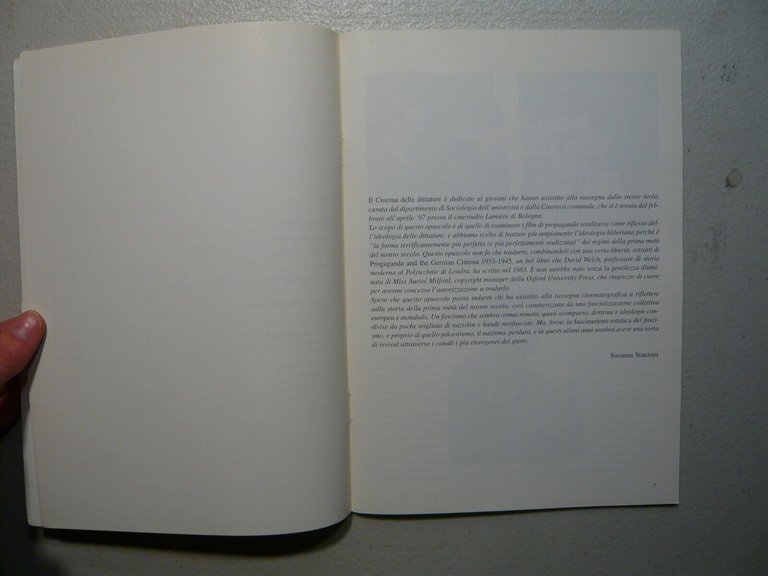 a cura di Stanzani,IL CINEMA DELLE DITTATURE, 1997[Cineteca di Bologna