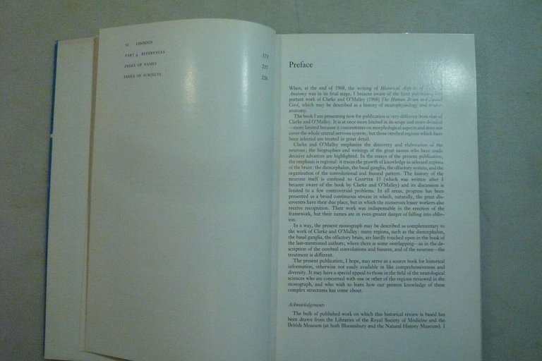 A. Meyer,HISTORICAL ASPECTS OF CEREBRAL ANATOMY,Oxford,1971[inglese