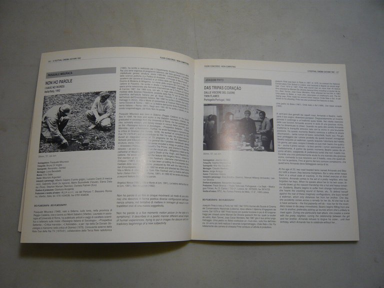 AA.VV.,FESTIVAL CINEMA GIOVANI,Torino,1992