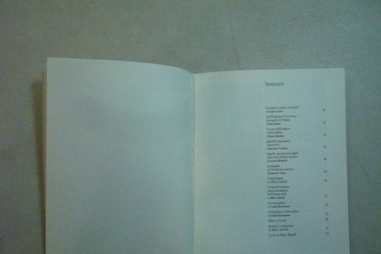 AA.VV.,L'EUROPA DI ALTIERO SPINELLI,Il Mulino,1994[politica
