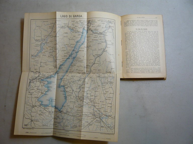 AA.VV.,LES LACS DE LA HAUTE-ITALIE ET MILAN,Parigi,1911[guida