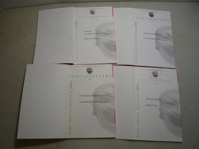 AA.VV.,LOTTO: LUGO OPERA FESTIVAL, 2004-2007