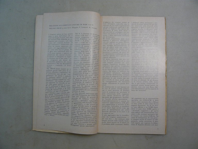 AA.VV.,Rivista: CHE FARE,Milano,1969