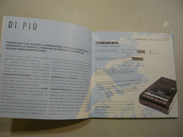 aa.vv. SENZA TE deprivation study: la vita meno la musica …