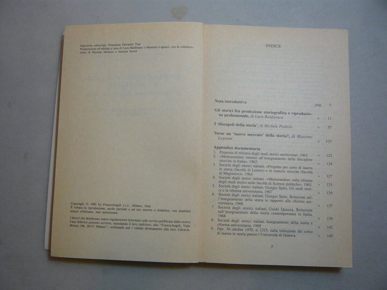 AA.VV,STORIA CONTEMPORANEA E UNIVERSITA,Milano,1993