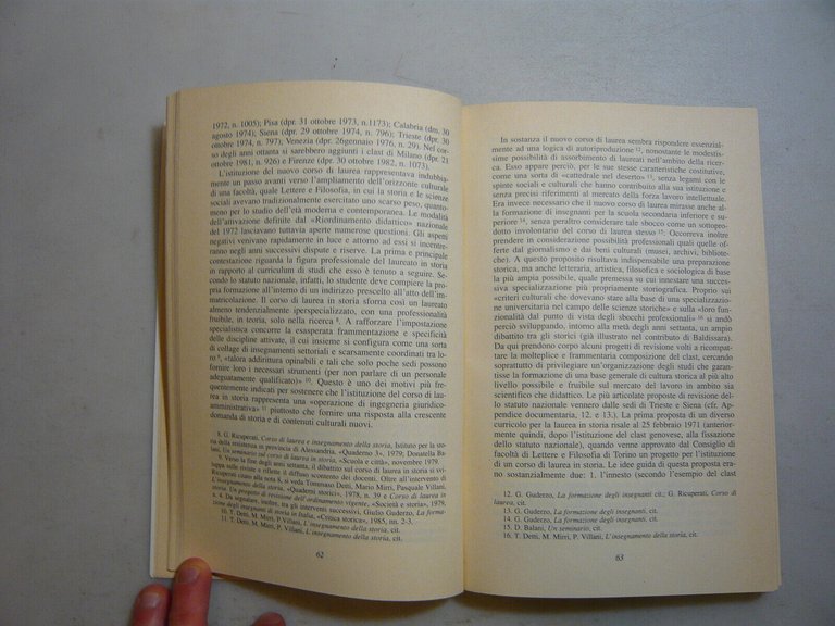 AA.VV,STORIA CONTEMPORANEA E UNIVERSITA,Milano,1993