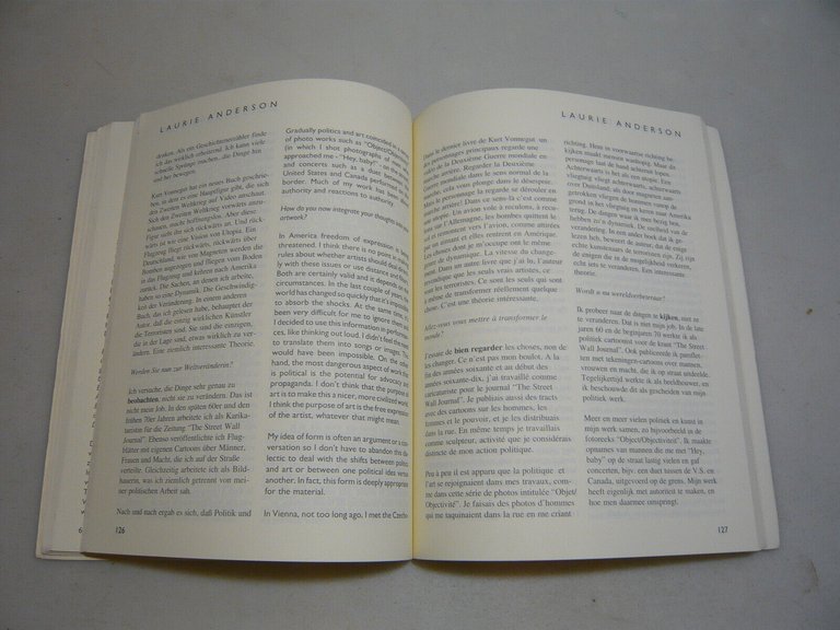 AA.VV.,THEATERSCHRIFT, n.1,Brussels,1992