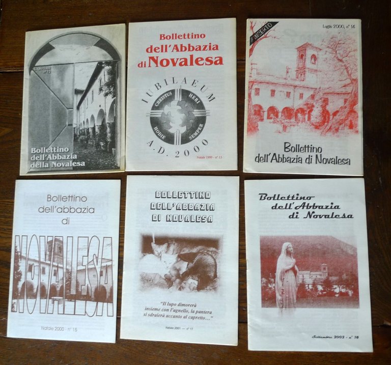 ABBAZIA DELLA NOVALESA.GUIDA STORICO-ARTISTICA+BOLLETTINO 1996-2004[S.BENEDETTO