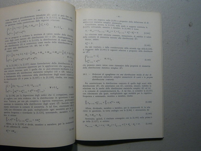 Adolfo Gili, INDICI QUADRATICI DI CONCORDANZA,Clueb 1978[statistica