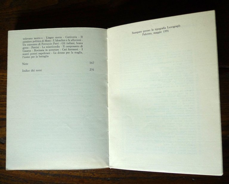 Adriano Sofri,L'OMBRA DI MORO,1991 Sellerio prima edizione[storia,politica