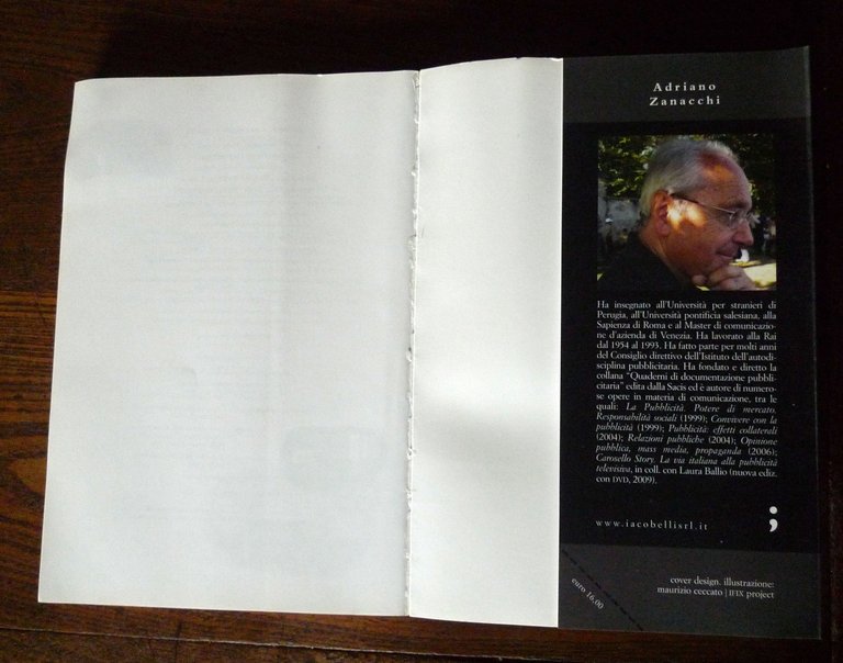 Adriano Zanacchi,IL LIBRO NERO DELLA PUBBLICITÀ,2010 Iacobelli