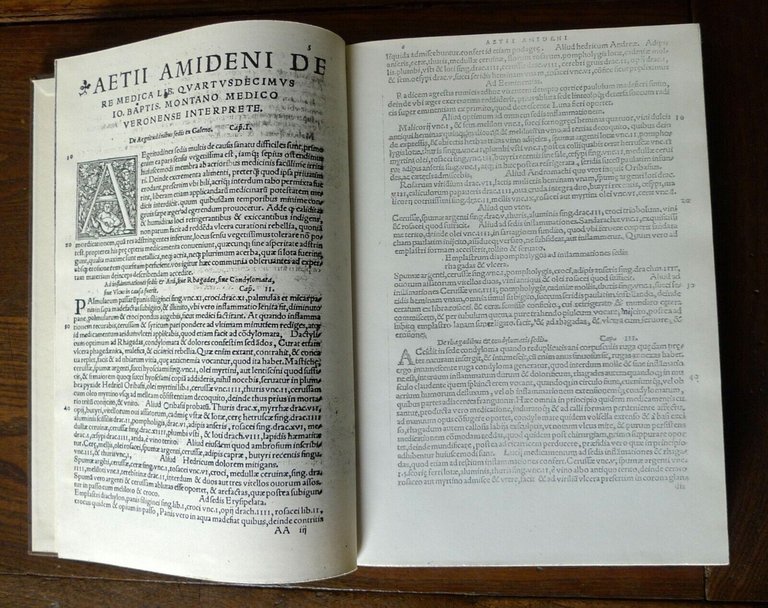 [Aezio di Amida]AETII AMIDENI OPERA,1534 Venezia[ANASTATICA,MEDICINA