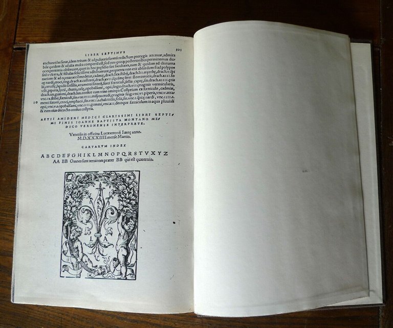 [Aezio di Amida]AETII AMIDENI OPERA,1534 Venezia[ANASTATICA,MEDICINA