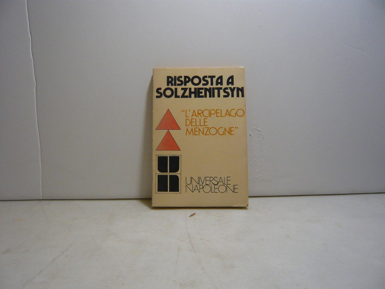 Agenzia Novosti,RISPOSTA A SOLZHENITSYN,Roma,1974