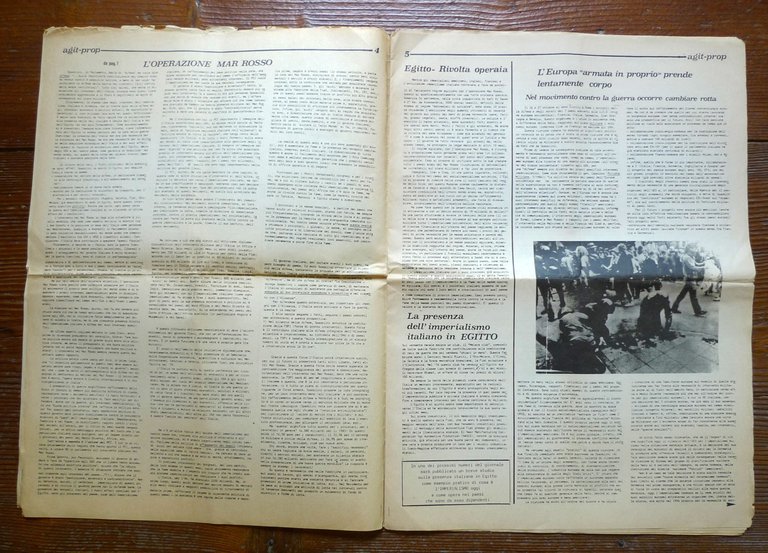 AGIT-PROP 1 1984.GIORNALE PER L'ORGANIZZAZIONE COMUNISTA OPERAIA RIVOLUZIONARIA | Immagine Gallery 3