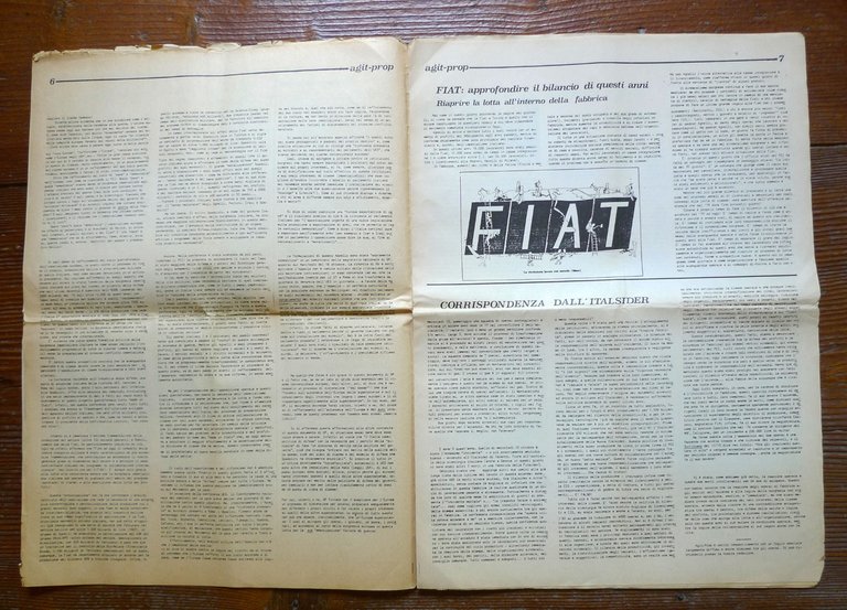 AGIT-PROP 1 1984.GIORNALE PER L'ORGANIZZAZIONE COMUNISTA OPERAIA RIVOLUZIONARIA | Immagine Gallery 4