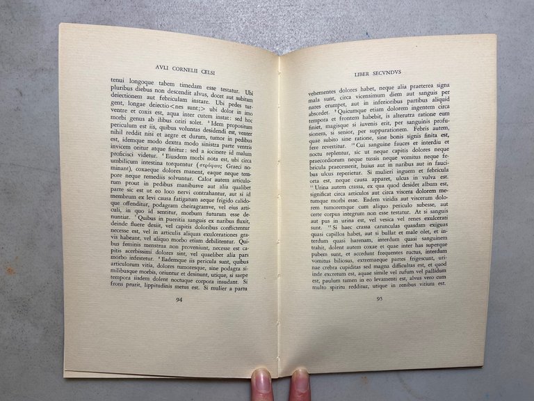 Agli Cornelii Celsi, DE MEDICINA, Giardini editori 1975/77 | Immagine Gallery 5