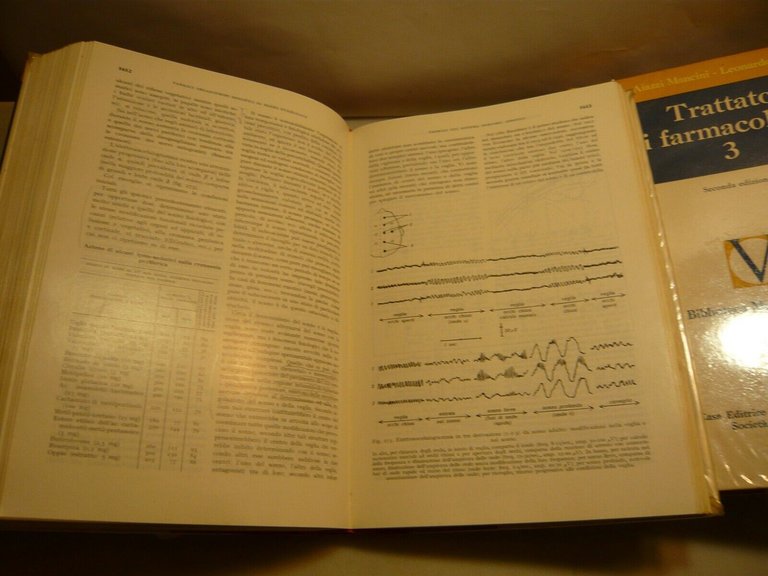 Aiazzi Mancini,Donatelli,TRATTATO DI FARMACOLOGIA 4 volumi, Vallardi 1969