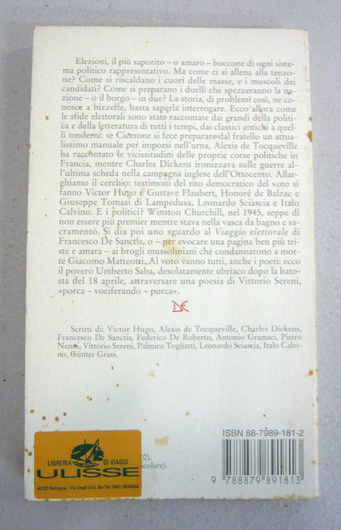 Ajello,A COLPI DI VOTO.Le campagne elettorali tra storia e romanzo,1995 …