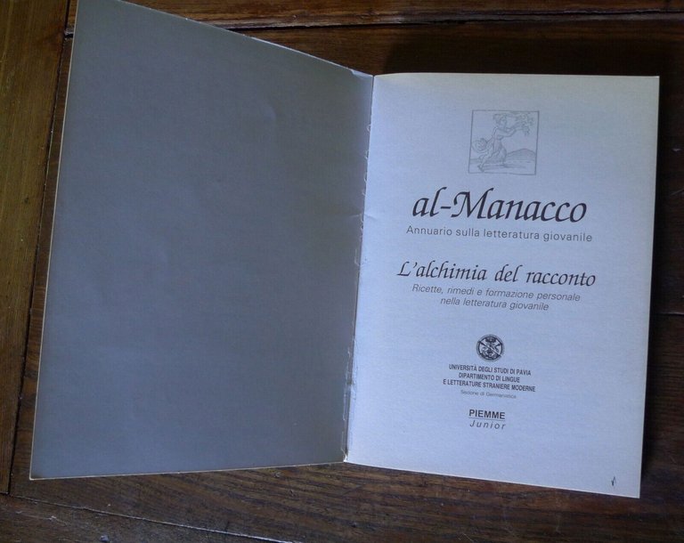 AL-MANACCO 2000.ANNUARIO SULLA LETTERATURA GIOVANILE,Piemme[Università Pavia