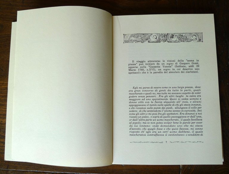 Alberti,LA SCENA IN PIAZZA,1988 Centro Int.Grafica,Venezia[teatro,saltimbanchi