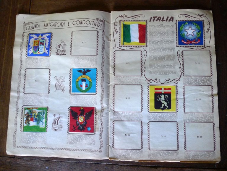 ALBO PER FIGURINE.STEMMI E BANDIERE DI TUTTO IL MONDO,1951 Astra[COLL.LAMPO | Immagine Gallery 4