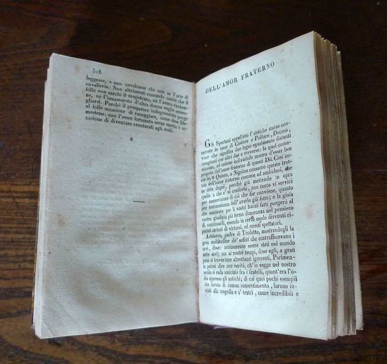 ALCUNI OPUSCOLI MORALI DI PLUTARCO VOLGARIZZATI DA MARCELLO ADRIANI,1847 Venezia