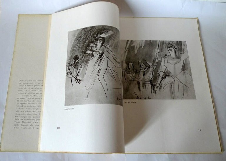 Alessandro Cervellati,MUSIC-HALL,1945 Cappelli,ed.numerata[Bologna,storia,arte