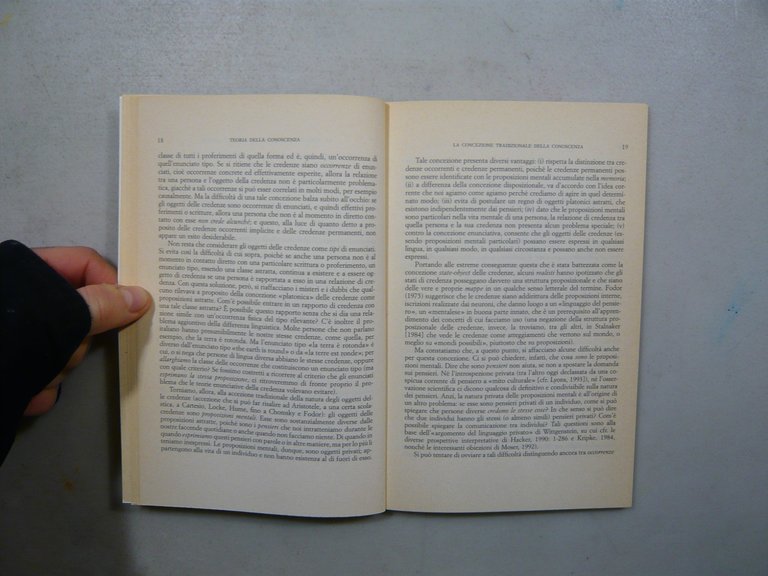 Alessandro Pagnini, Teoria Della Conoscenza TEA, Milano, 1997