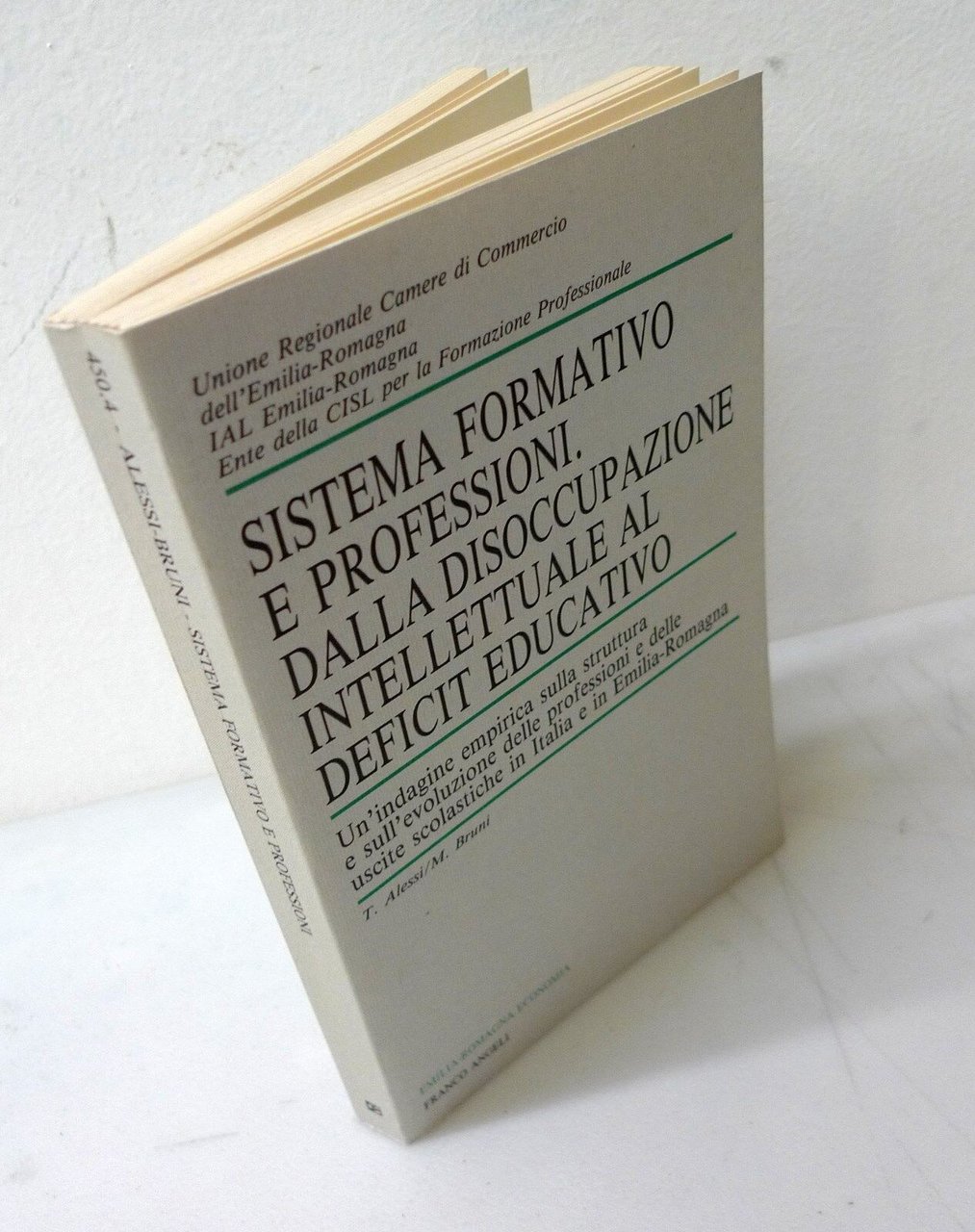 Alessi,SISTEMA FORMATIVO E PROFESSIONI,1990 FrancoAngeli[economia,Emilia,scuola