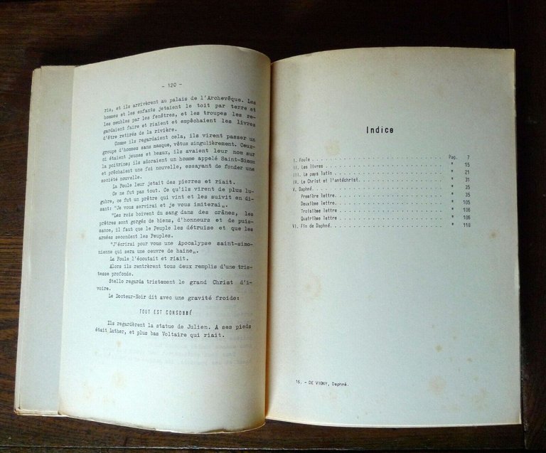 Alfred de Vigny,DAPHNÉ,Patron 1960[LETTERATURA FRANCESE